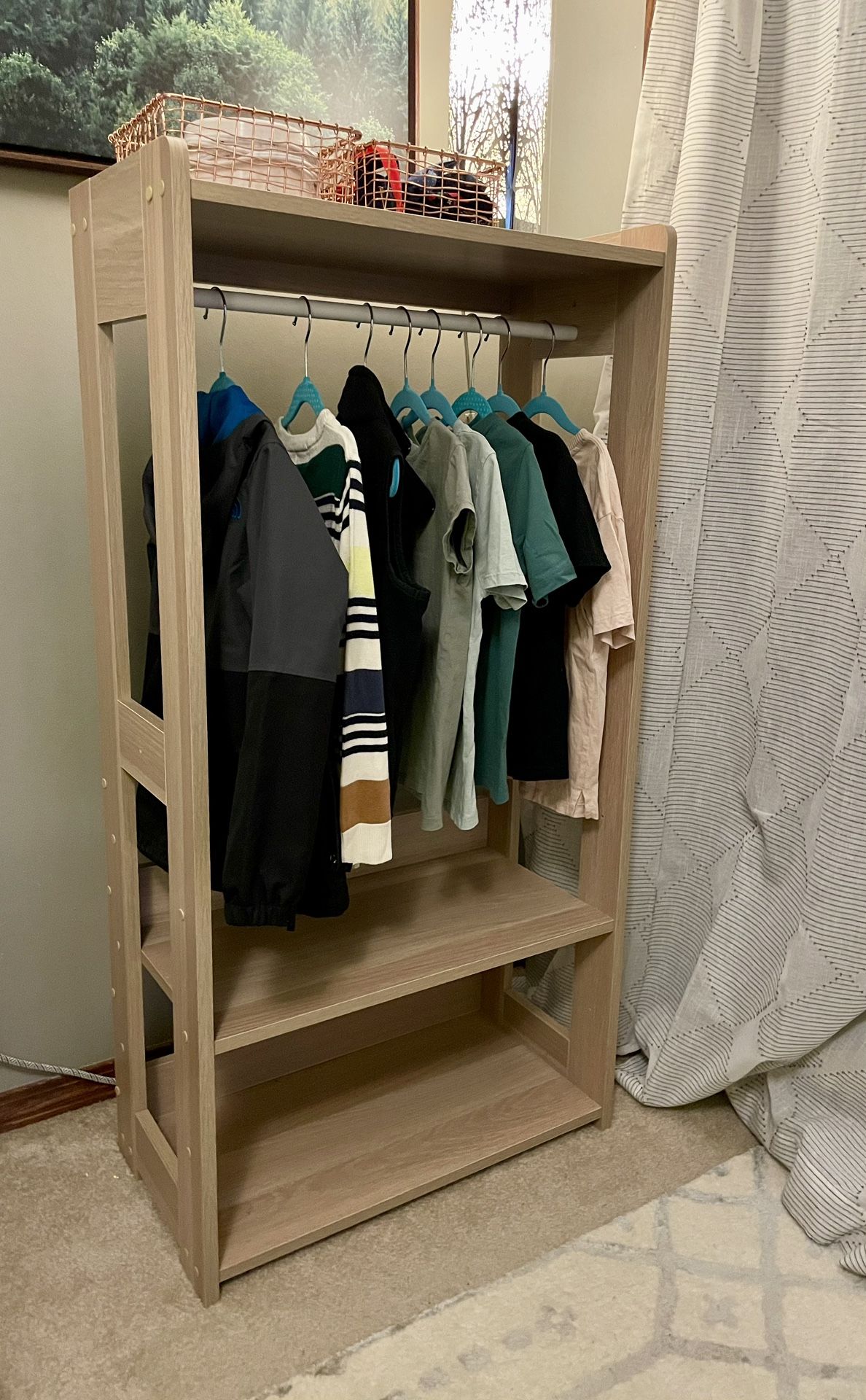 Kid’s Freestanding Wardrobe