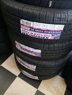 Tengo un set de llantas nuevas 235 65 18 de la marca americana