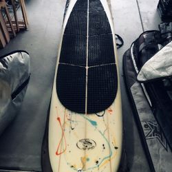 Surfboard Sale, 10’2” Triple Stringer Singlefin Longboard Surfboard For Sale