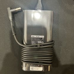 Dell Laptop Charger 90 Watt Round Shape AC Power Adapter Right Angle