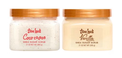 Tree Hut 21 fl oz Body Scrub Vanilla & Coco Colada Nourishes & Balances 2-Pack