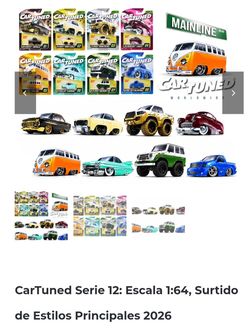 CarTuned Series 12 Die-Cast Cars 1:64 Scale Set