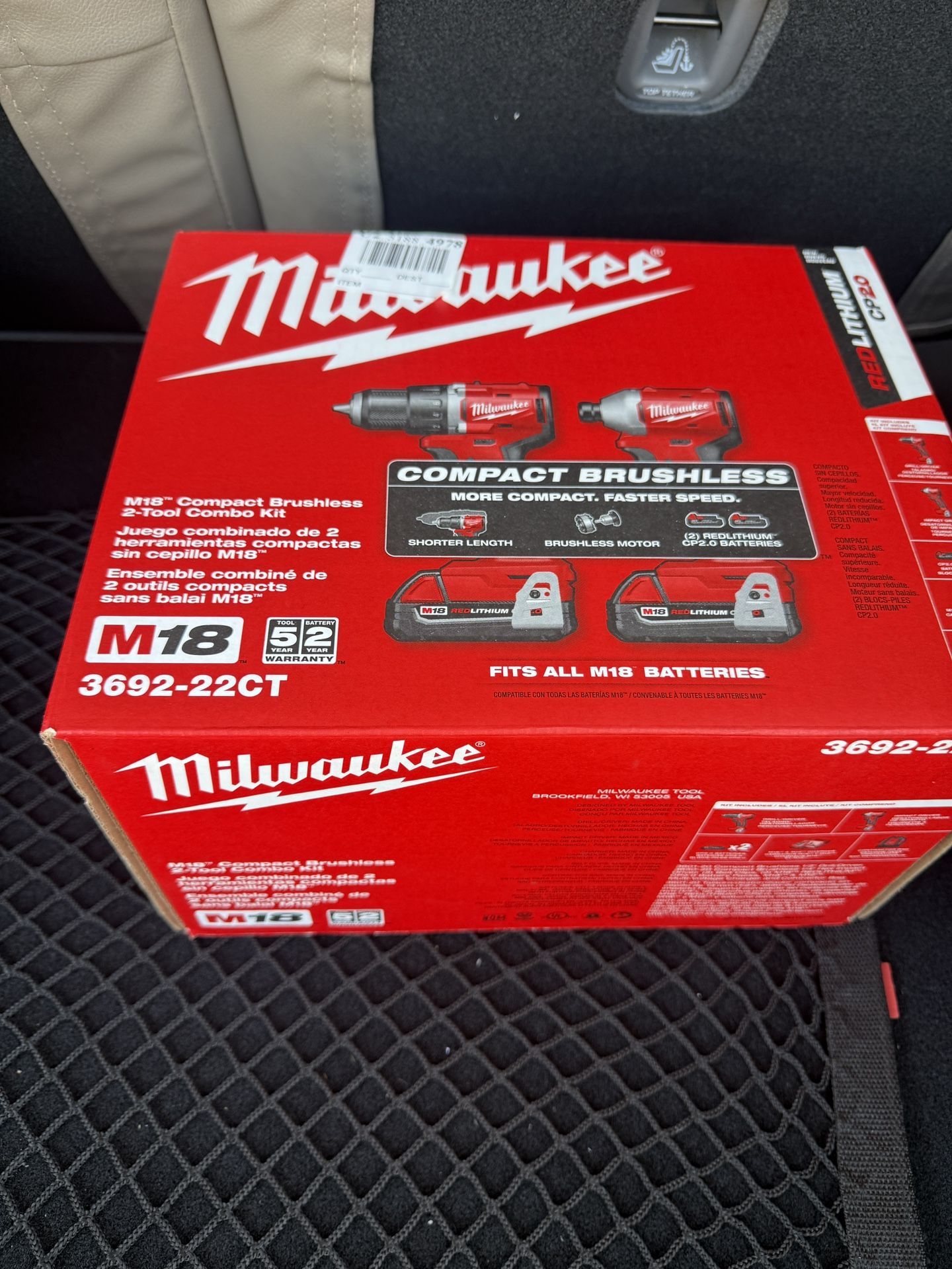 New Milwaukee drill Set