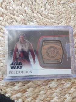 Poe dameron bronze mefalion card