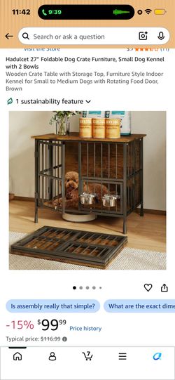 Dog Crate Furniture