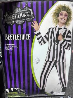 Beetle juice  costume