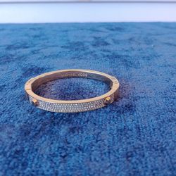 6.75 Inch Michael Kors Hinged Bracelet