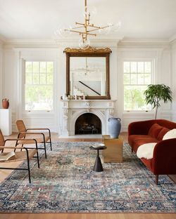 Loloi Margot Collection MAT-02 5x7 Vintage Style Area Rug