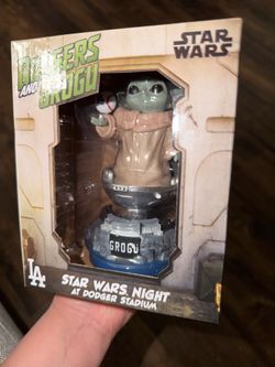Dodgers Grogu Bobblehead