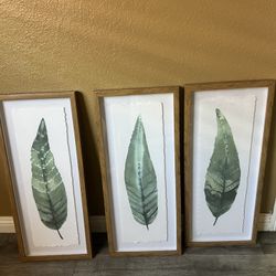 Threshold Leaf Framed Art