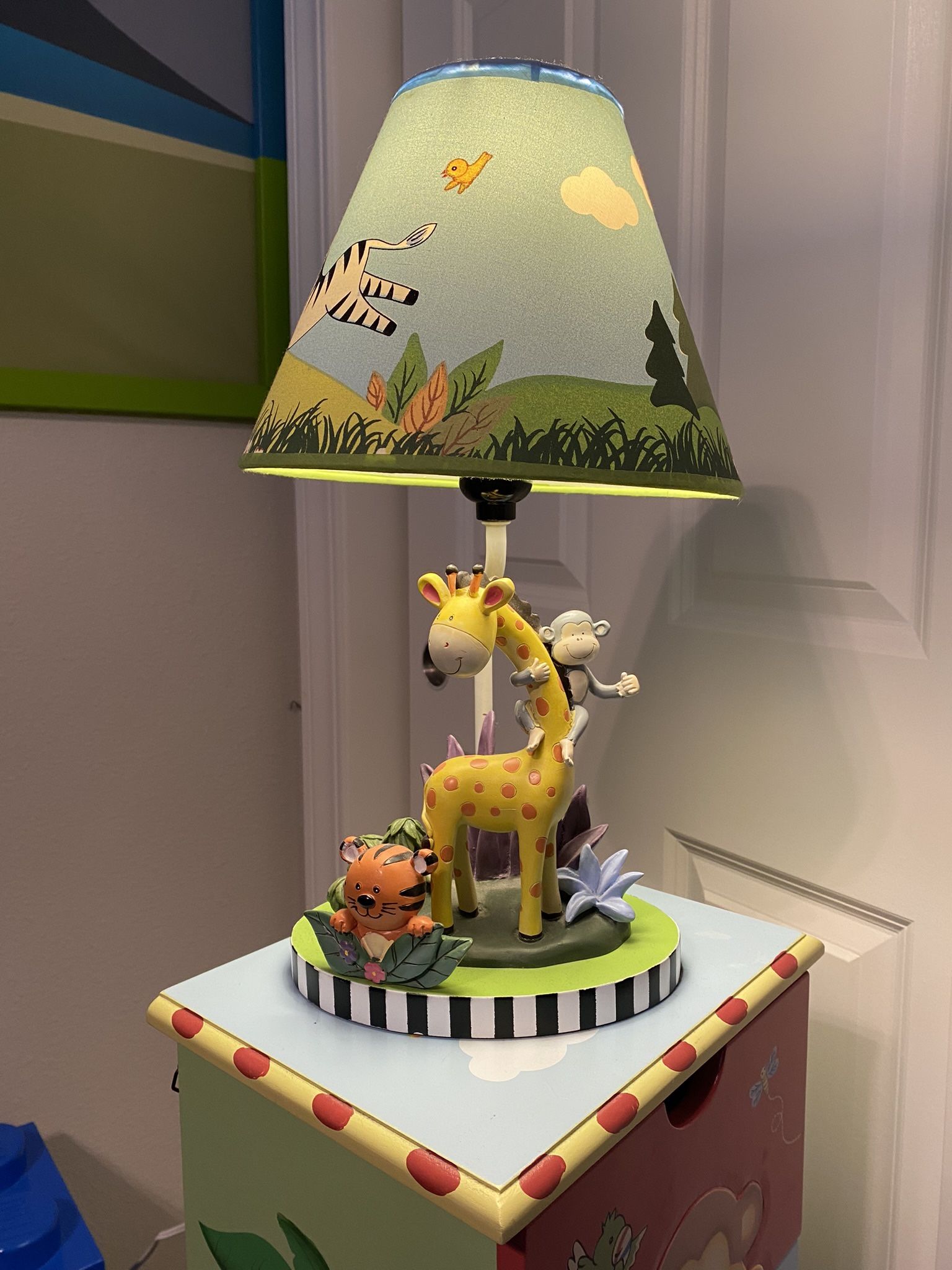 Safari Lamp - Kids Room