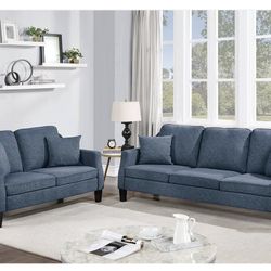 2 -PCs Sofá Blue Navy 
