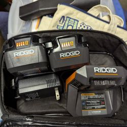Ridgid 18v Battery And Charger