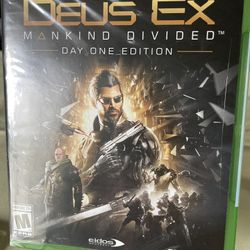 Dexus Ex Man Kind Divided Xbox One Edition