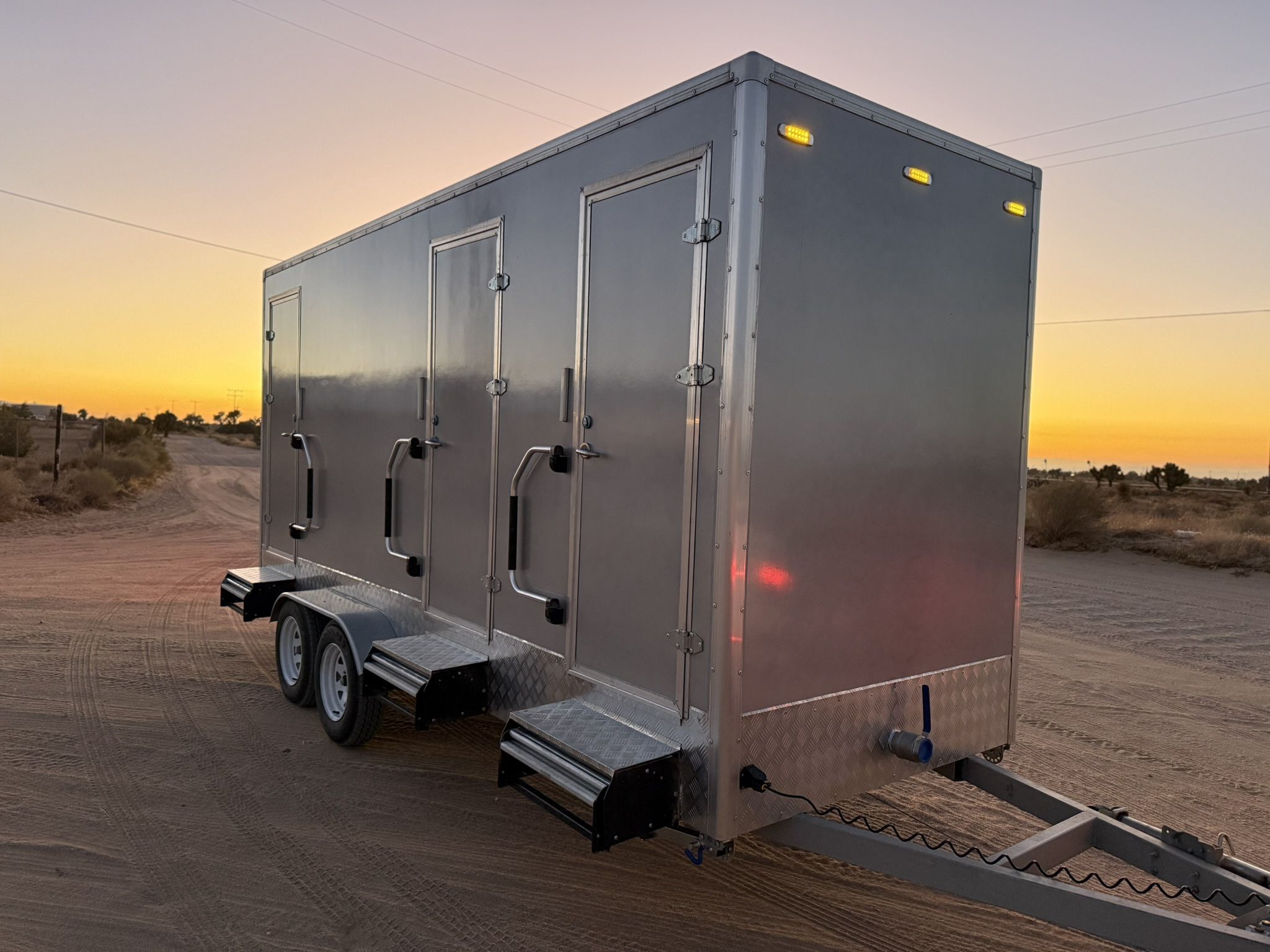 Luxury Restroom Trailer Rental – Weddings & Events