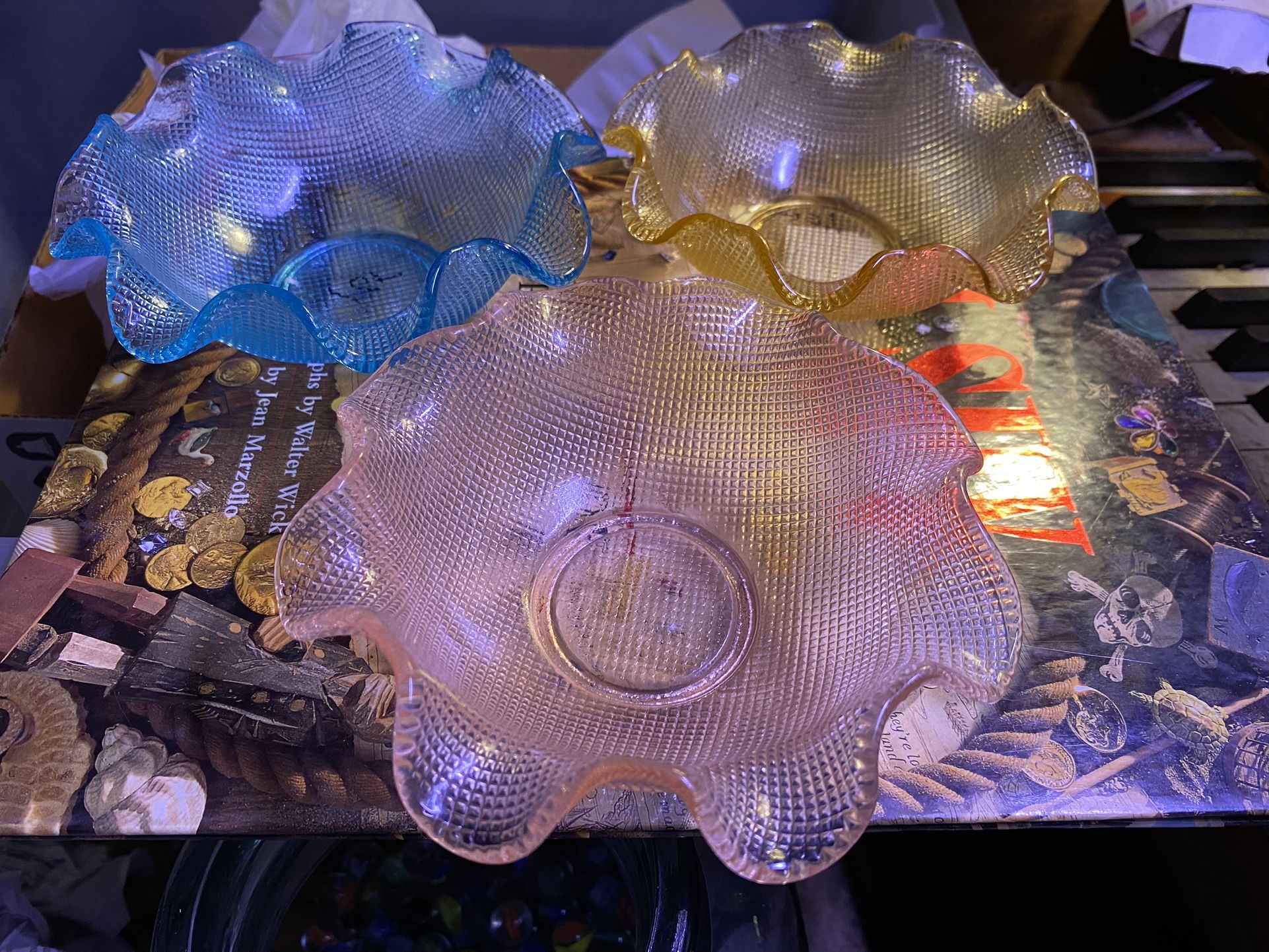 Antique Glass Bowls