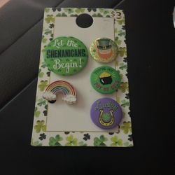 Saint Patricks Day Pins