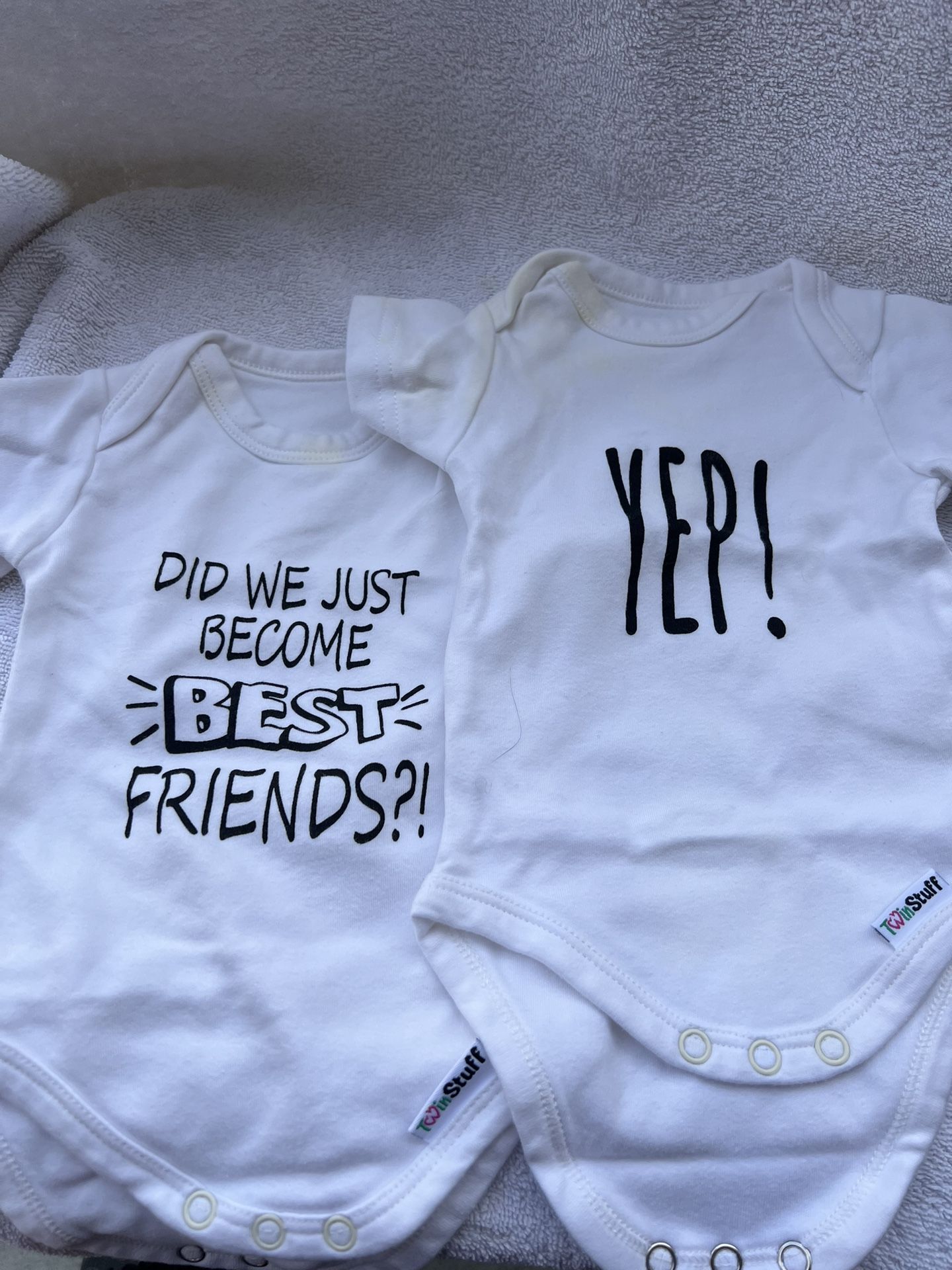 Twins Onesie Sets X2 Muy Guapo