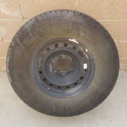 2022 TOYOTA TACOMA SPARE GOODYEAR  TIRE WITH STEEL RIM WHEEL