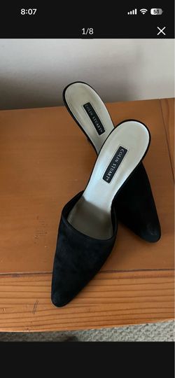 There very cute slip on there suede the Size is 81/2 The Color is Black