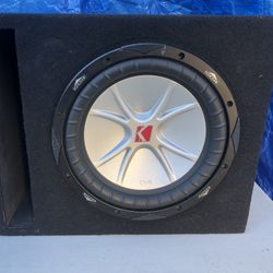 10 Inch Kicker CVR With Ported Box