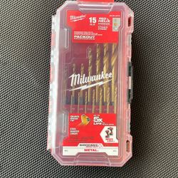 Milwaukee SHOCKWAVE Impact Duty Titanium Drill Bit Set (15-Piece)