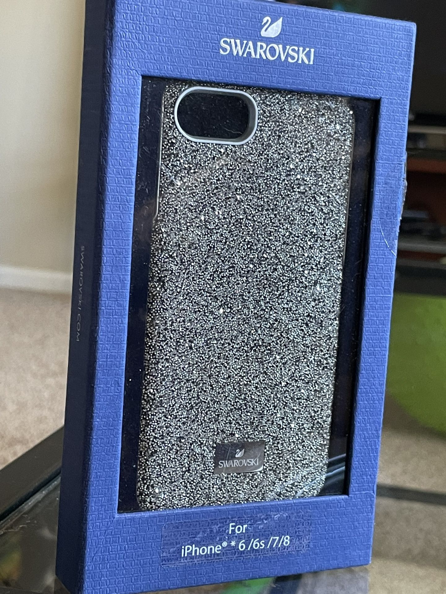Swarovski Silver Crystal iPhone Case For 6/6S/7/8