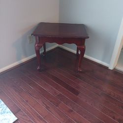 wood End Table 