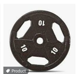 Buying 10lb and 5lb plates (1" diameter inner hole)