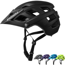 Bike Helmet Mountain Bike Helmet for Adults Lightweight MTB Cycling Helmet for Men Women Adjustable Bicycle Helmet with Visor