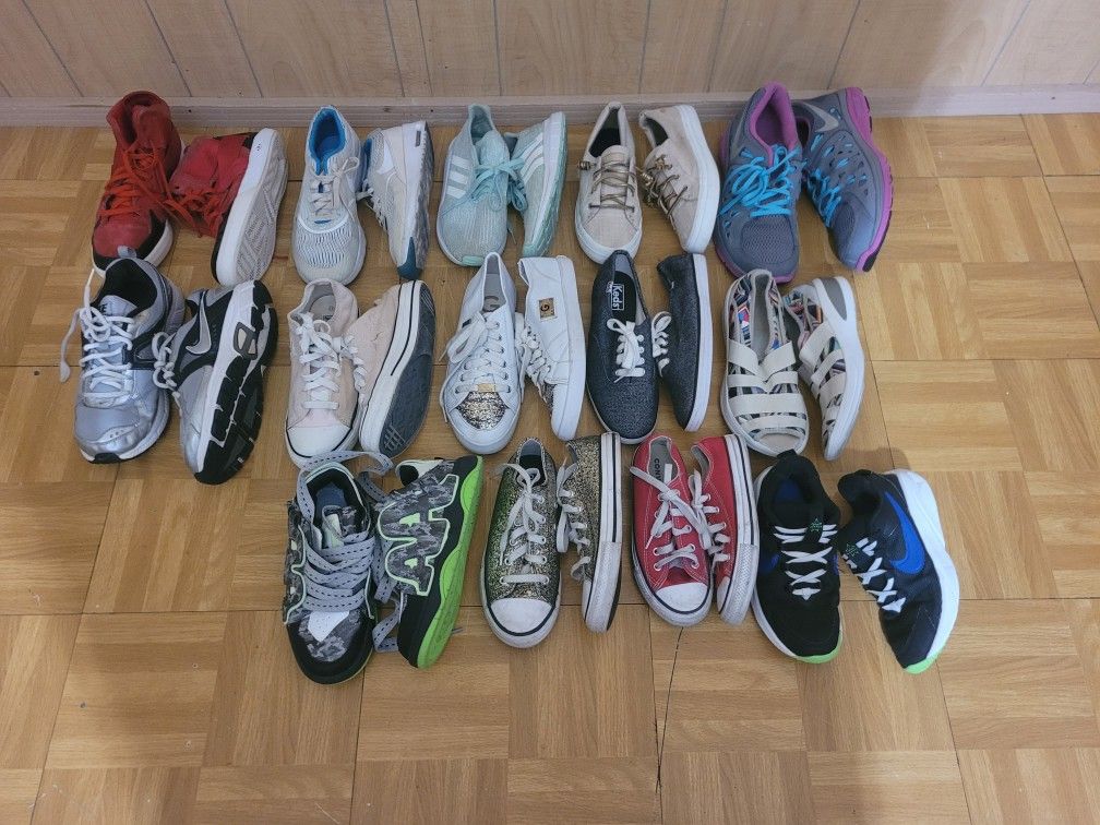 Nike, adidas, converse , keds Bundle $130 For All