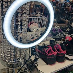 LED Ring Lit Makeup Mirror