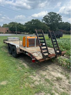 2014 Nexhaul 20ft Equipment Trailer 14k