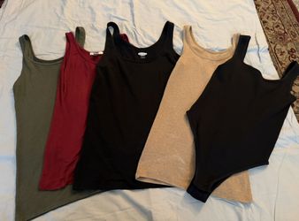 Woman’s Tank Tops Plus One Bodysuit 