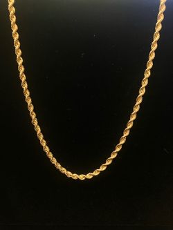 14k gold chain #111318-6 MJ
