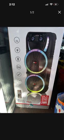 New karaoke, speaker