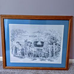 Vintage Framed Wall Art