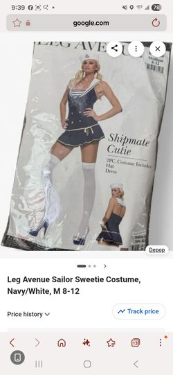 Leg Avenue Women's plus size sailor costume
