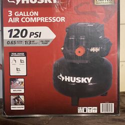 Husky 3 Gallon Air Compressor 