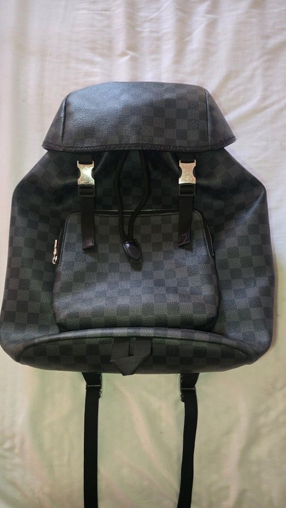 Louis Vuitton Damier Graphite Zack Backpack **AUTHENTICATED**