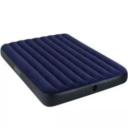Intex 68759E Classic Downy Airbed Queen - Blue