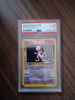 1999 Pokemon Game Mewtwo - HOLO #10