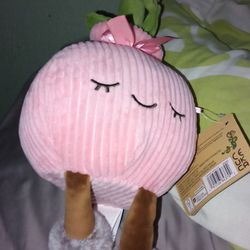 Greenhouse Stuffed Plant Pink Rose 