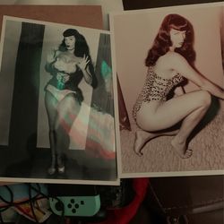 Betty Page 8x10s
