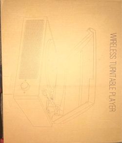 Wireless turn table player