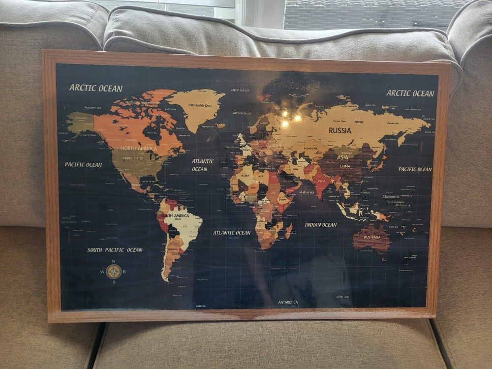 Wooden Map