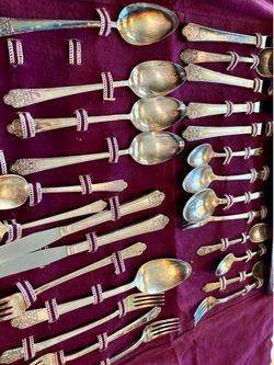 Antique Roger’s Silver plate set