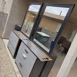 Double Sided Hair Barber Station