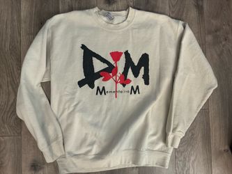 Depeche Mode Memento Mori Tour Crewneck official Sweater 2023 Los Angeles Large
