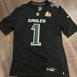 Jalen Hurts 2024 Superbowl jersey (Black)